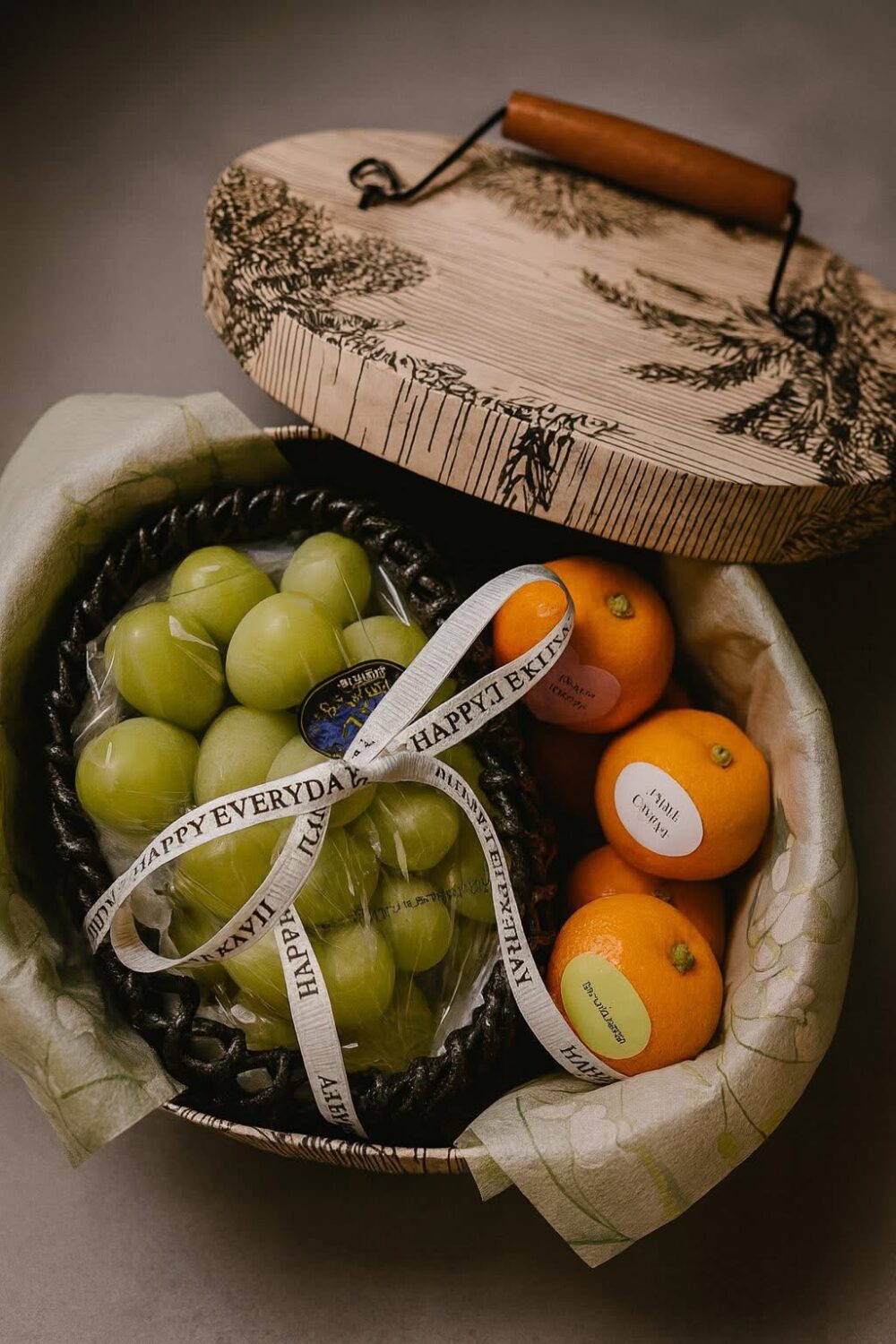 IMG_0075 法式竹把提籃水果禮盒