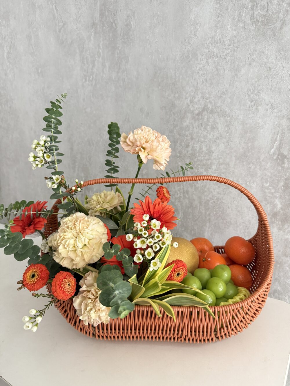 喜氣洋洋橘色果籃