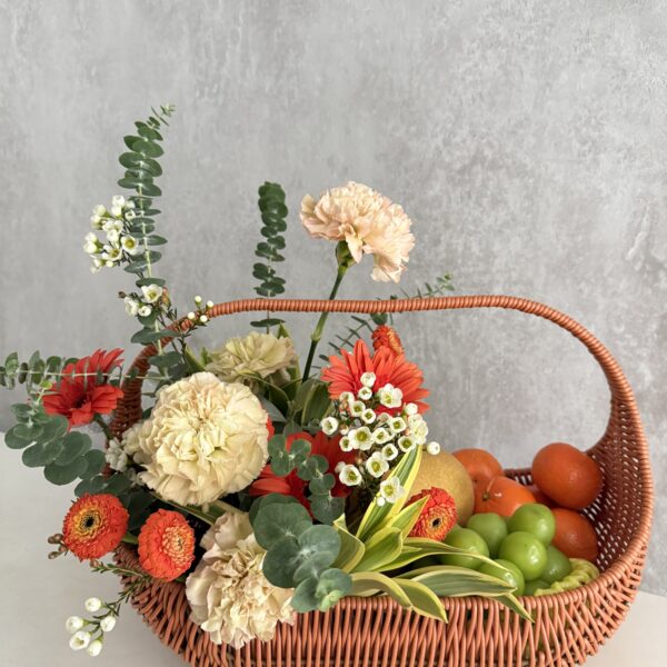 喜氣洋洋橘色果籃