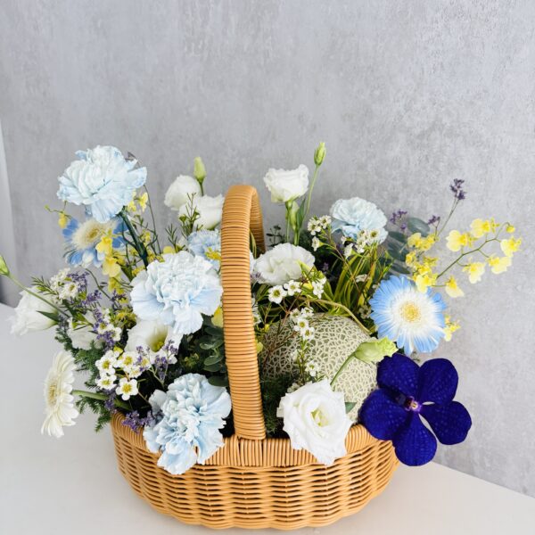 北海道蜜瓜感恩花籃